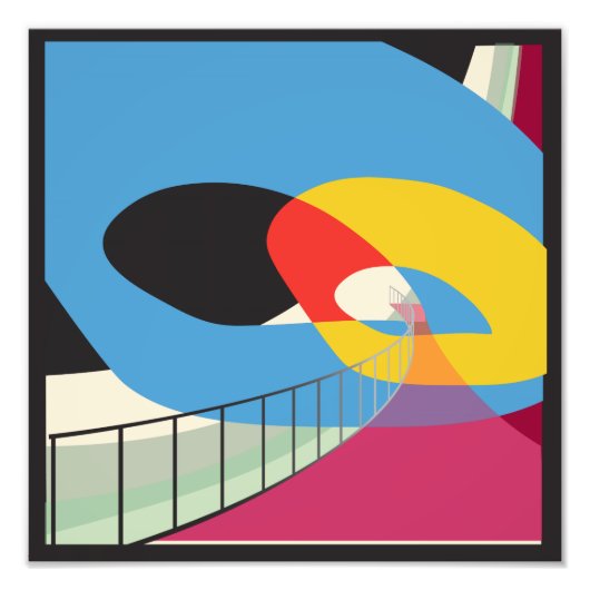 Design Icon Eero Saarinen Homage Fotodruck (Vorne)