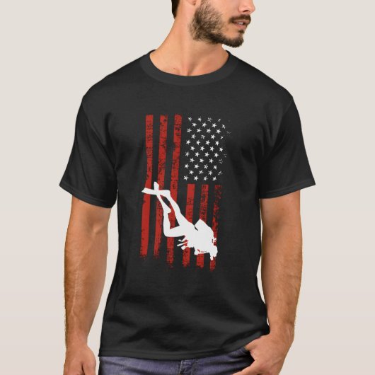 Design-Idee für Geschenke der amerikanischen Flagg T-Shirt (Vorderseite)