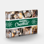 Design Ihre eigenen 8 Foto Collage Weihnachtsfeier (Links)