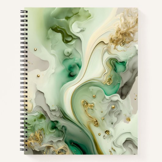 Design Ihre Identität: Spiral-Notebooks mit Marken Notizblock (Vorderseite)