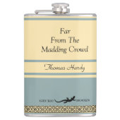 Design Ihrer eigenen Buchabdeckung Flachmann (Vorderseite)