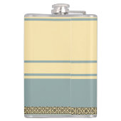 Design Ihrer eigenen Buchabdeckung Flachmann (Rückseite)