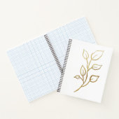 Design Ihrer Geschichte: Notebooks mit eigener Mar Notizblock (Innenseite)