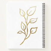 Design Ihrer Geschichte: Notebooks mit eigener Mar Notizblock (Rückseite)