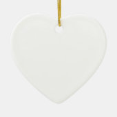 Design Ihrer Keramik Herzdekoration - Perfektes Ge Keramik Ornament (Vorne)