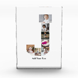 Design Ihres eigenen Letter J Foto Collage Poster