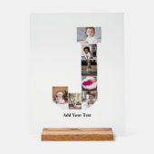 Design Ihres eigenen Letter J Foto Collage Poster (Vorderseite)