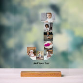 Design Ihres eigenen Letter J Foto Collage Poster (Neutral)