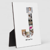 Design Ihres eigenen Letter J Foto Collage Poster Fotoplatte (Seite)