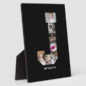 Design Ihres eigenen Letter J Foto Collage Poster Fotoplatte (Seite)