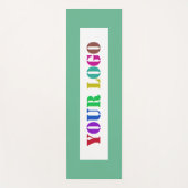 Design Ihres eigenen Logo-Yoga-Mat-Beispiel Yogamatte (Vorderseite)