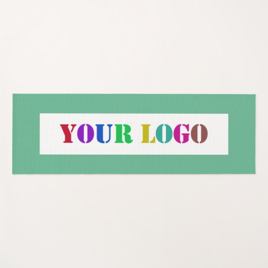 Design Ihres eigenen Logo-Yoga-Mat-Beispiel Yogamatte (Vorderseite (Horizontal))