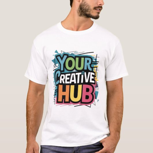✅ 👕 Design Ihres kreativen Hub-T - Shirt 👕 ✅ (Vorderseite)