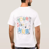 ✅ 👕 Design Ihres kreativen Hub-T - Shirt 👕 ✅ (Rückseite)