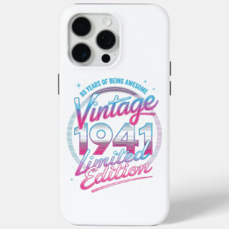 Design im Retro-Stil zum Geburtstag - limitierte A Case-Mate iPhone Hülle