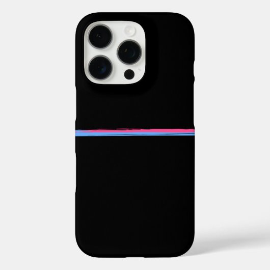 Design im schwarzen Hintergrund Case-Mate iPhone Hülle (Rückseite)