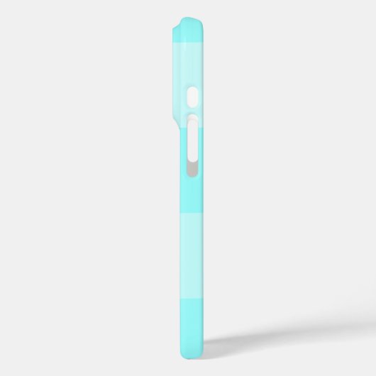 Design in hellblau Case-Mate iPhone hülle (Rückseite / Links)