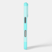 Design in hellblau Case-Mate iPhone hülle (Rückseite / Rechts)