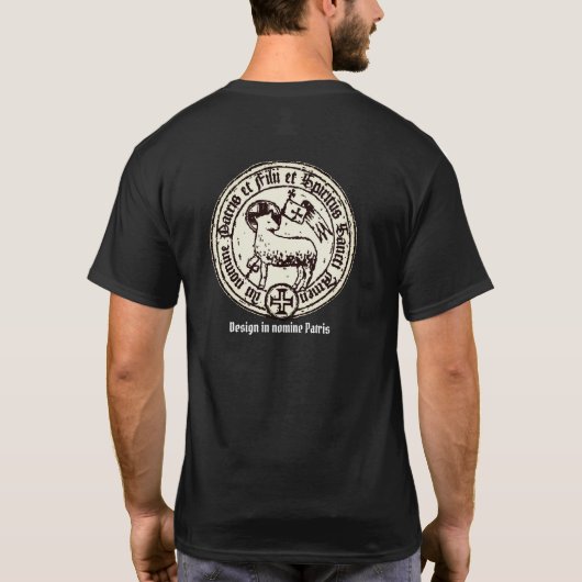 DESIGN IN NOMINPATRIS - T - Shirt (Rückseite)