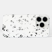 Design in Schwarz und Weiß Case-Mate iPhone Hülle (Rückseite (Horizontal))