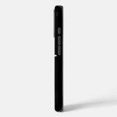 Design in Schwarz und Weiß Case-Mate iPhone Hülle (Rückseite / Links)