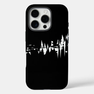 Design in Schwarz und Weiß iPhone 16 Pro Hülle