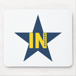 DESIGN-INDIANA SOCCER MOUSEPAD