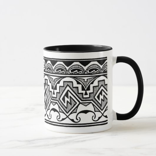 Design Indien - Tasse (Rechts)