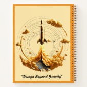 "Design jenseits der Gravitation" Notizblock (Rückseite)
