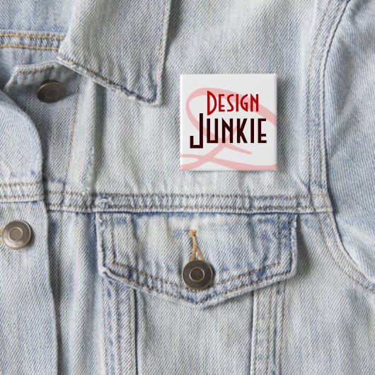 Design Junkie Button (Beispiel)