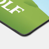 Design-Karte für Golfplätze Mat Schreibtischunterlage (Ecke)