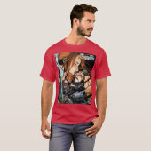 Design-Klassiker T - Shirt aus Fleisch und Stahl V (Vorne ganz)