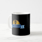 Design "Krasse Technik umarmen" Kaffeetasse (Vorderseite Links)