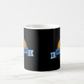 Design "Krasse Technik umarmen" Kaffeetasse (Mittel)