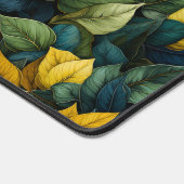 Design künstlerischer Blätter Schreibtischunterlage (Ecke)