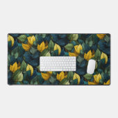 Design künstlerischer Blätter Schreibtischunterlage (Tastatur & Maus)