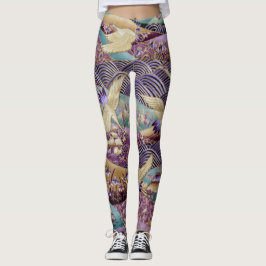 Design-Leggings für japanische Kunstdruckmuster Leggings