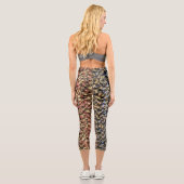 Design-Leggings für Soft Crochet Capri Leggings (Rückseite)