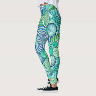 Design-Leggings mit ausgefallenem Muster Leggings