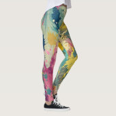 Design-Leggings mit ausgefallenem Muster Leggings (Rechts)