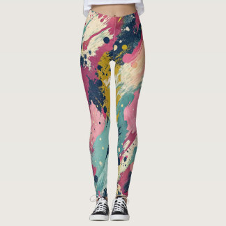 Design-Leggings mit ausgefallenem Muster  Leggings