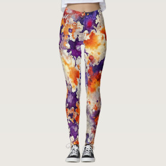 Design-Leggings mit ausgefallenem Muster Leggings