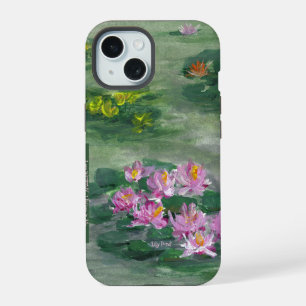 Design '*LiLy Pond' iPhone 15 Hülle