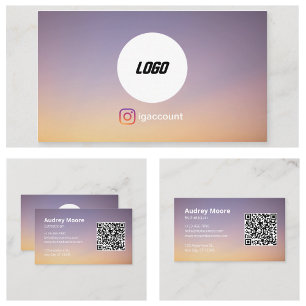 Design-Logo für die ästhetische Schönheit Visitenkarte