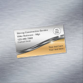 Design-Logo Magnetische Visitenkarte (Beispiel)