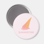 Design-Magnet für Pink-Eis Magnet (Vorderseite/Rückseite)