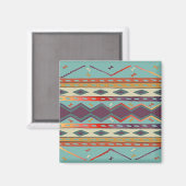 Design Magnet für Südwest-Indianerblanken (Vorderseite/Rückseite)