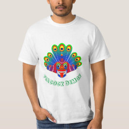 Design Mayura raksha (Sri Lanka peacock devil)   T-Shirt