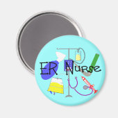 Design medizinischer Geräte für Krankenpfleger Magnet (Vorderseite/Rückseite)