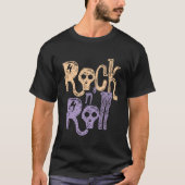 Design-Mens für Gothic Rock & Roll Black T - Shirt (Vorderseite)
